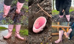 Stuck Wellies on a Muddy Couples Walk