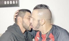 TWO MALES KISSING PASSIONATELY - BY BILLY THOMPSON AND MARIO SOARES - FULL CLIP