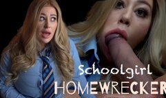 Schoolgirl Babysitter is a HOMEWRECKER