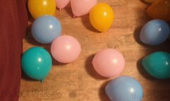 Fifi popping balloons one by one with teasing and talking wearing Birkenstocks *NEW*