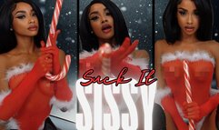 SUCK IT SISSY! ( Candy Cane BlowJob Training )