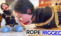 Rope Rigged and Heavily Restrained by Rough Rogues (FULL SESSION) (high res mp4)