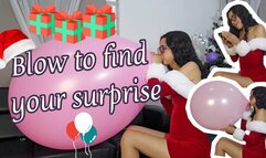 BLOW TO FIND YOUR SURPRISE