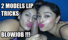 LIP FETISH BLOWJOB 241224BC CANDY + SARAI OUTSTANDING LIP TRICKS WHILE SUCKING COCK (FULL HD MP4 VERSION)