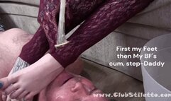 Step-Daddies Gassy Humiliation and a Cum Surprise