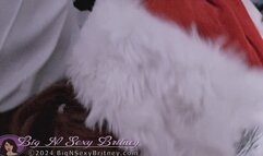 Big N Sexy Britney Goes to the Office Christmas Party, As “Classy Claus”! - Sexy Christmas Cosplay Blowjob and Facial - 5 Minute (Abbreviated) Video