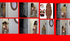 Christmas TV Special PT 2 SUPER SIZE ME CHOCOLATE SANTA DUMPS FARTS AND BIG TITS