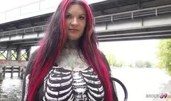 GERMAN SCOUT - Curvy Sabien DeMonia Anal