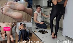 Queen Lytta Blond - Cuckold POV EP 11 - Sexy Cheating Hotwife Lytta blowjobs and fuck with the Plumber - FOOT POV - FOOT DOMINATION - FLIP FLOPS - KISS - CUCKOLD - CUCKOLD POV - FEMDOM - FOOT FETISH - BLOWJOB - SEX - CEI 720p