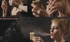 LiLu Making Up and Smoking - DivX(AVI) HD