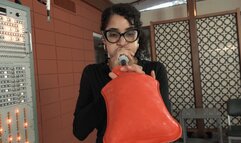 Ginger Blows Up Another Chinese Hot Water Bottle (MP4 - 1080p)