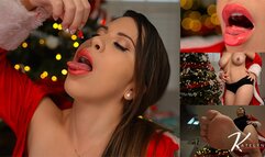 The Fate of Misbehaved Elves starring Giantess Katelyn Brooks