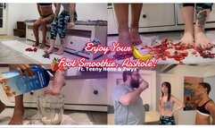 Enjoy Your Foot Smoothie, Asshole! ft Teeny Nene & Zwyx | Ditria Rose's friend Nene convinces her to stand up for herself and they play a prank on her boyfriend, using their feet to make his smoothie!