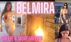 GORGEOUS LADIES OF SNEEZE INTRODUCING BELMIRA WITH SEXY BRAZILIAN SNEEZES! MP4 VERSION