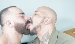 1 HOUR KISSING MARATHON BETWEEN 2 NAUGHTY MEN - BY DOUGLAS GREEN AND JAMAL SANGENT - CLIP 3