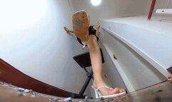 4K HEIYU CRUSH SMOKING AND POV TRAMPLING-360VR