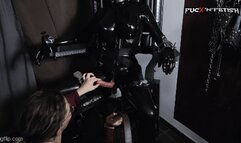 a Latexboy Dickspanked By Amelia Punk