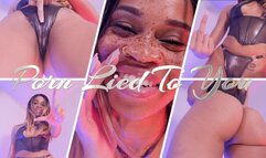 Porn Lied To You- Ebony Femdom Goddess Rosie Reed Beta Loser Humiliation In Shiny Lingerie- 1080p HD