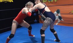 Anasthesia vs Stiletta - Female Pro Wrestling Fight - RM227 - HD720