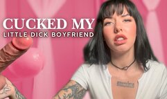 Cucked My Little Dick BiCurious Boyfriend Scarlett Cummings makes you suck cock for her while she gets off to you being gay