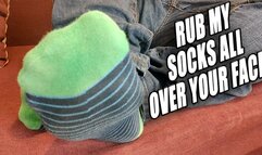 Sock Lovers: You Sniff & Suck KingMarti's Sweaty Socks, Blows Load on Them