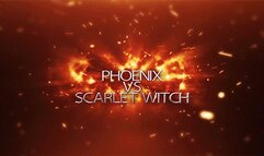 Fired Up, Phoenix Vs Scarlet Witch - Lesbian Cosplay Andrea Rosu and Anastasia Pierce