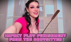 Impact Play Punishment from the Babysitter