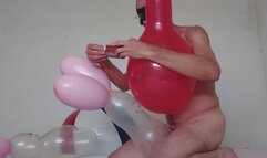 Inflating balloons