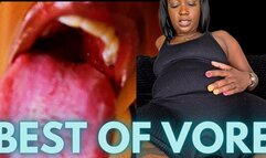 2 for 1 - Angry GF Vores You & Vored By Realtor ft Queen Ava - A same size vore scene featuring: mouth fetish, big belly, bloated belly, digestion, role-play, and belly fetish - 4K MP4