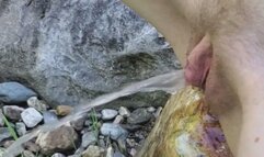 Nature's Pause: A sexy pee in Slow Motion 4K