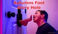 Autumn Bodell's Foot Glory Hole - Foot Domination Through Glory With High Heels, Foot Worship, Foot Gagging, Toe Sucking, And Sole Licking