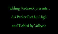 Ari Parker Feet Up High and Ticked by Valkyrie