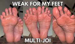 Weak for My Feet JOI Domination - Ivys Feet - Footivities