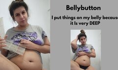 I PUT things on my bellybutton and i play a lot