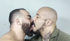 1-HOUR KISSING MARATHON VOL 02 BETWEEN JAMAL SARGENT AND DOUGLAS GREEN - CLIP 2