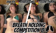 4K Ziva Fey - Breath Holding Competition 8 - Celene Thorn And Charlie Cake