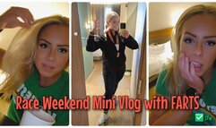 Half Marathon Race Weekend Mini Vlog with Farts (Behind the Scenes Model Vlog - Vertical Video)