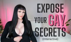 Expose Your Gay Secrets - Interactive (MP4 HD)