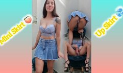 Mini Skirt full masturbation PART ONE