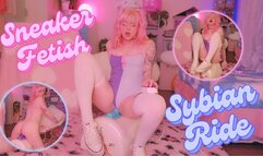 sneaker fetish sybian ride