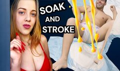 SOAK And STROKE - ASMR - Diaper Humiliation ABDL