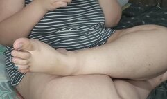 BBW Toes Painting