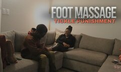 Foot Massage Turned Tickle Punishment