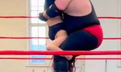 Man dominates petite woman with Piledrivers