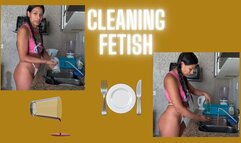 Cleaning fetish