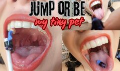 Vore - Jump or be my tiny pet