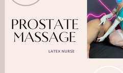 prostate massage latex nurse play