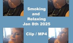 Smoking and relaxing January 8th 2025