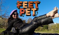 Feet Dog Reina Leather in leather pants