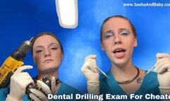 Dental Drilling Exam in Gloves For Cheater Hardcore Taboo